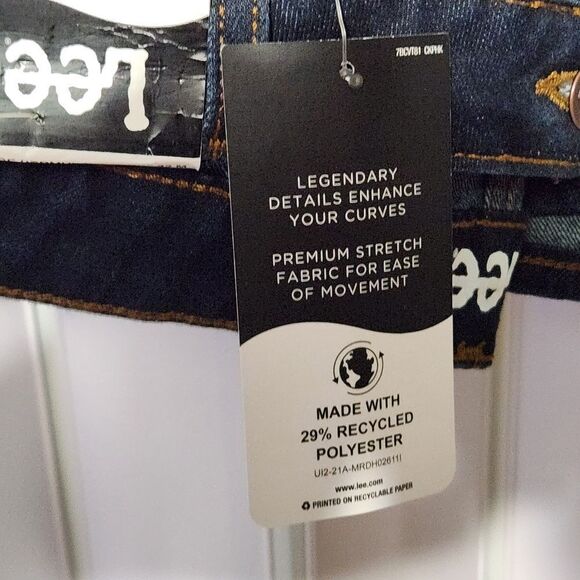 Lee Women's Blue Jean Shorts - Picture 4 of 4